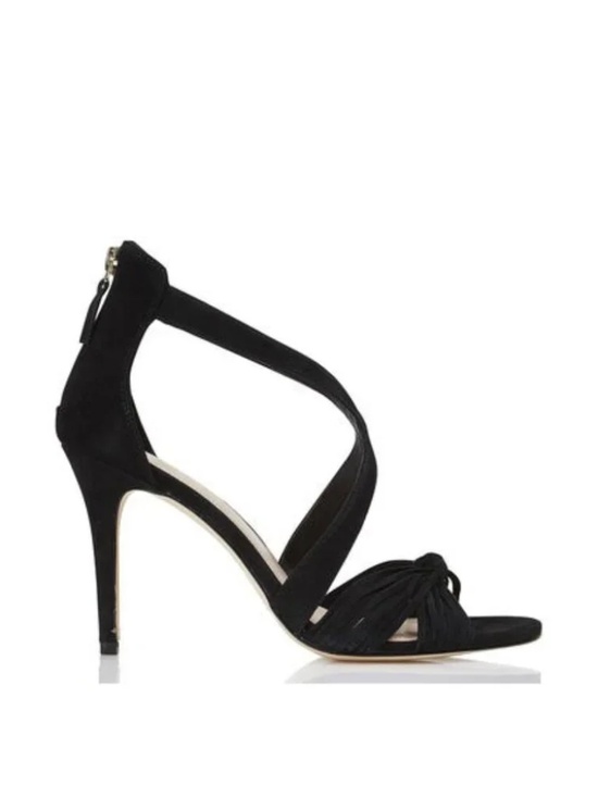 Elisa Twist Suede Sandals